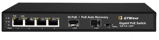 Switch PoE 4 cổng GTWave